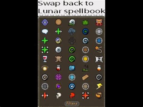 cure me osrs|osrs lunar spell book swap.